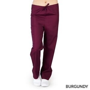 Natural Uniform Unisex Drawstring Cargo Scrub Pants Size XLP